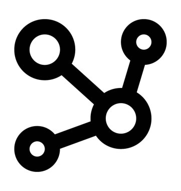  Atom vektör simgesi