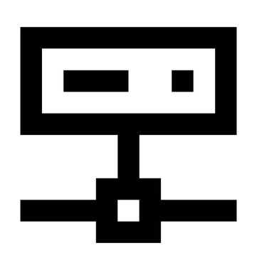  Sunucu vektör simgesi