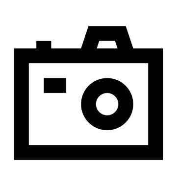  kamera vektör simgesi