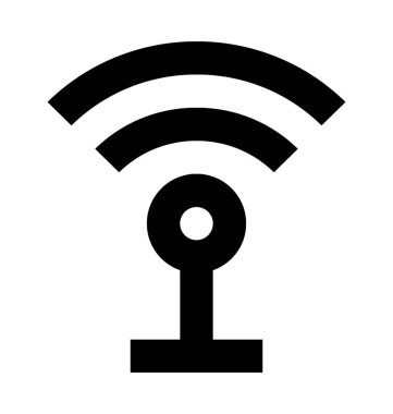  WiFi kule vektör simgesi