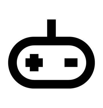  Oyun pedi vektör simgesi