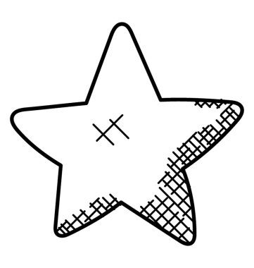 Noel yıldızı. Dekoratif bir unsur 