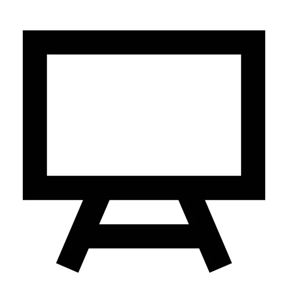 Whiteboard Vector Icon — Stockvector