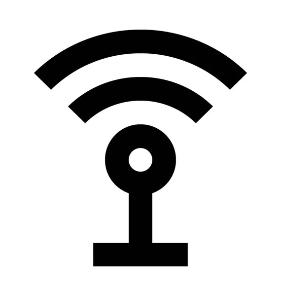 WiFi Torre Vector Icono — Archivo Imágenes Vectoriales