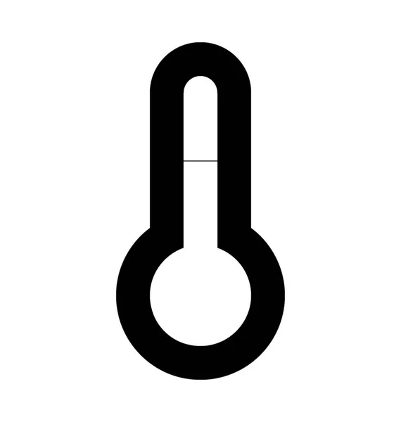 Vectorpictogram thermometer — Stockvector