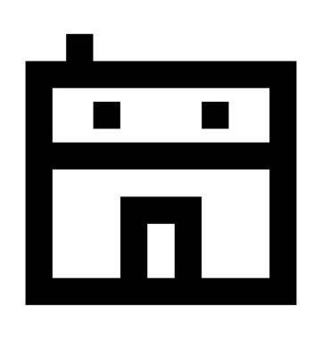  Müze vektör simgesi