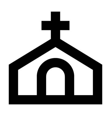  Kilise vektör simgesi