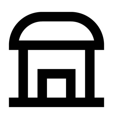  Mezar vektör simgesi