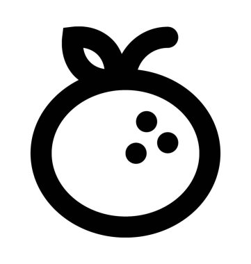  Turuncu vektör simgesi