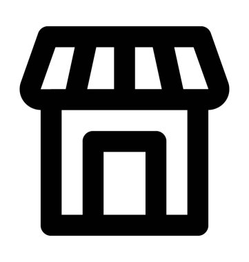  Dükkanı vektör simgesi