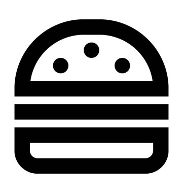  Hamburger vektör simgesi