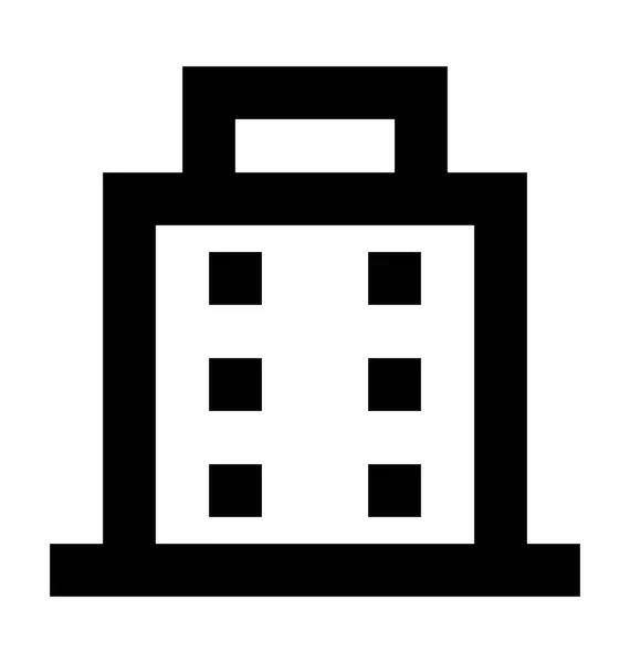 Appartementen Vector Icon — Stockvector