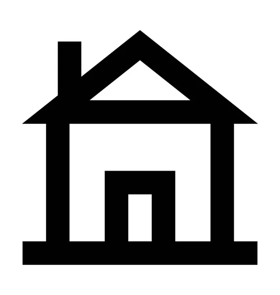 Home-Vektor-Symbol — Stockvektor