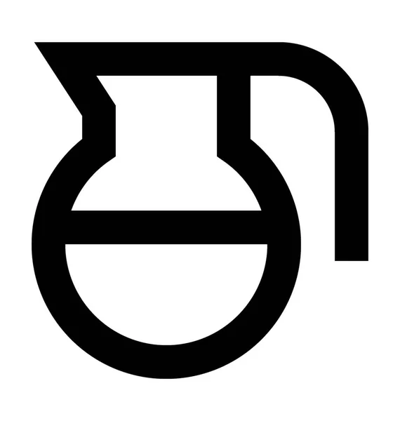 Jug Vector Icon — Stock Vector