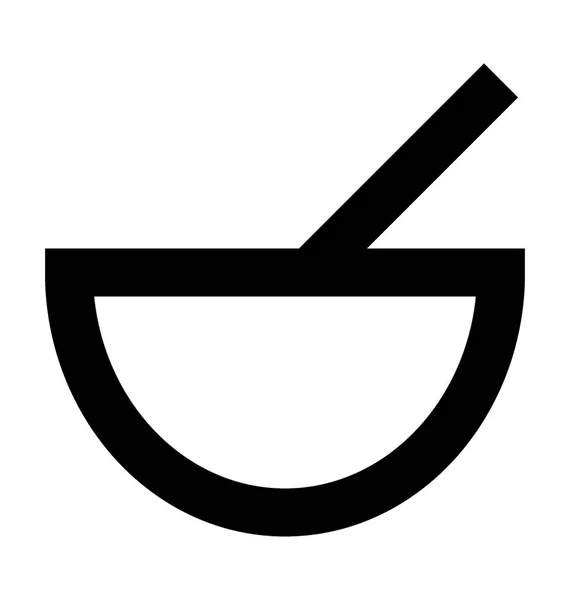 Soup Vector Icon — Stock Vector