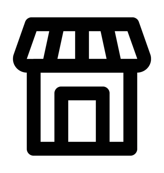 Shop-Vektor-Symbol — Stockvektor