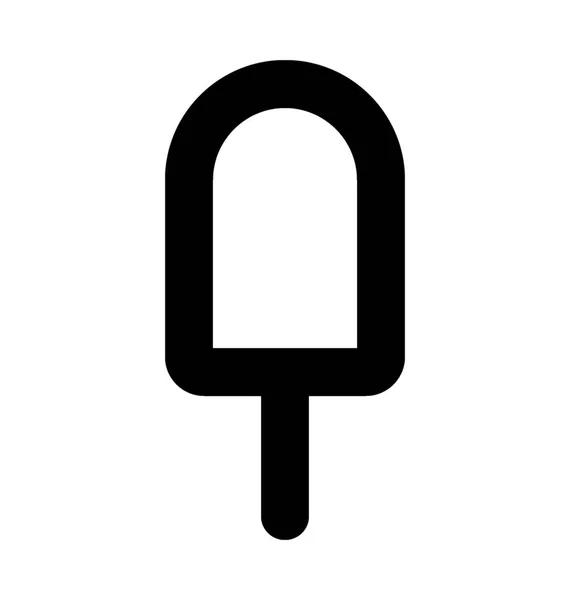 Popsicle vector icono — Archivo Imágenes Vectoriales