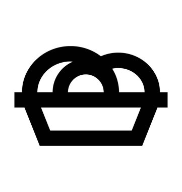  Erişte vektör simgesi