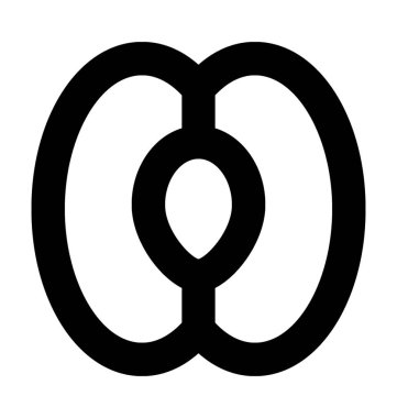  Donut vektör simgesi