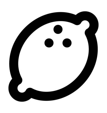  limon vektör simgesi