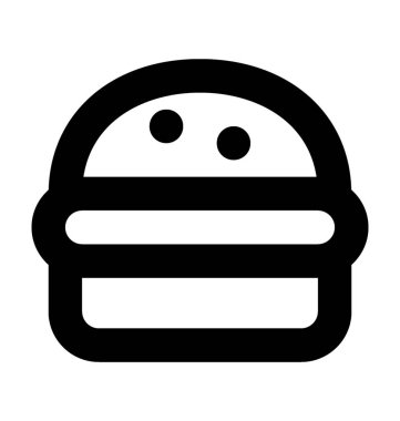  Hamburger vektör simgesi
