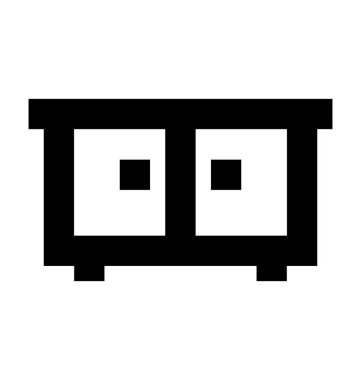  Dolapları vektör simgesi