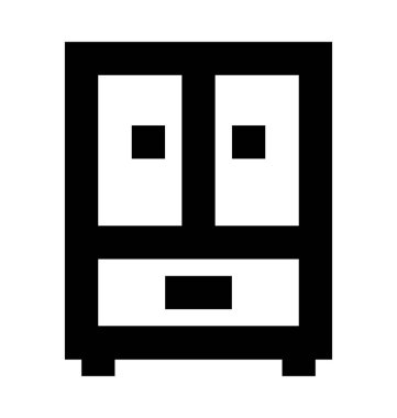  Almirah vektör simgesi