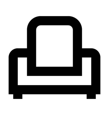  Kanepe vektör simgesi