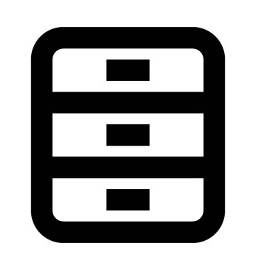  Dosyalama kabinleri vektör simgesi