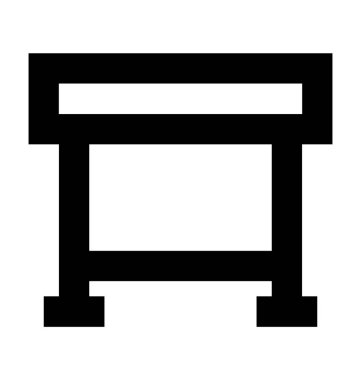  Tablo vektör simgesi