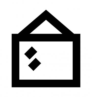  Dekorasyon vektör simge asılı