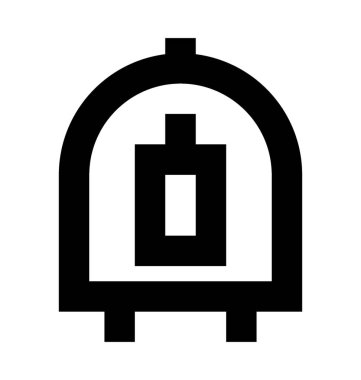  Hotel arabası vektör simgesi