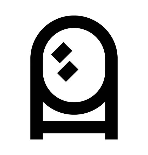 Dresser vektor symbol — Stock vektor