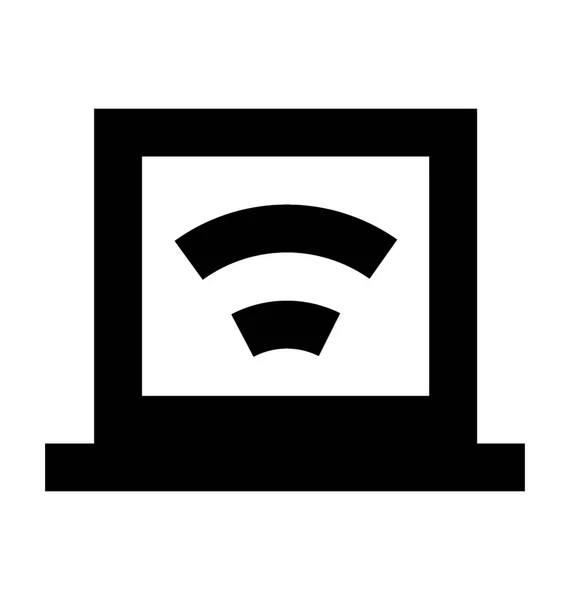 Wifi-Verbindungsvektorsymbol — Stockvektor