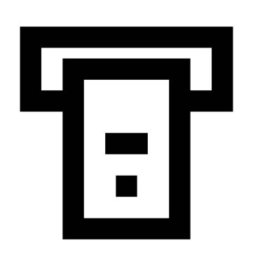  Nakit para çekme vektör simgesi