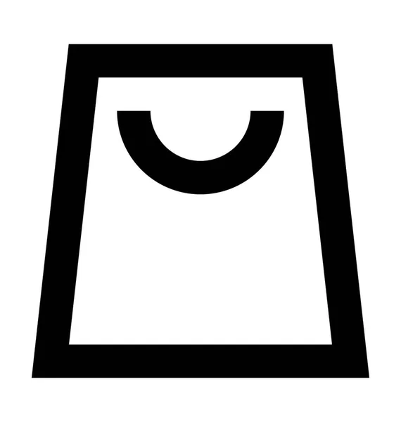购物袋矢量图标 — 图库矢量图片