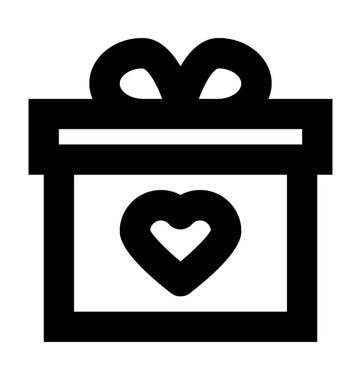  hediye kutusu vektör simgesi