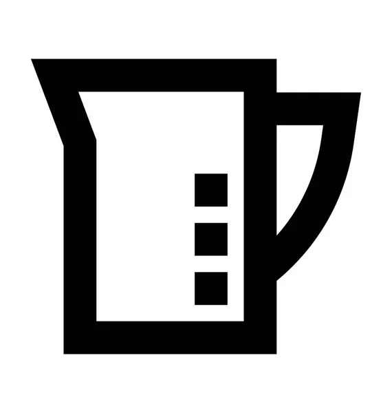 Jug Vector Icon — Stock Vector