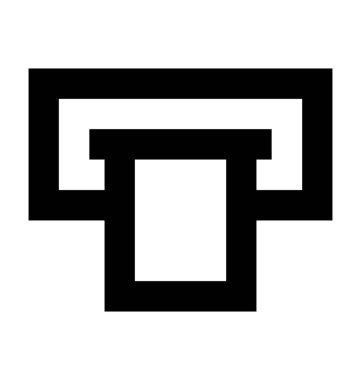  ATM Para Çekme vektör simgesi