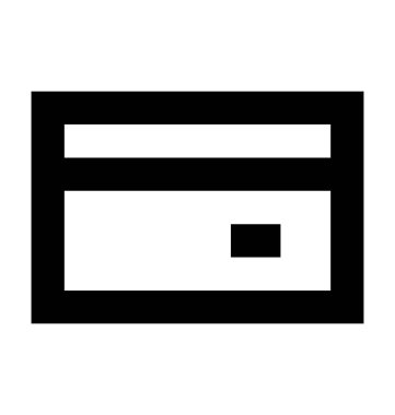  Kredi kartı vektör simgesi