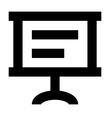  Grafik sunum vektör simgesi