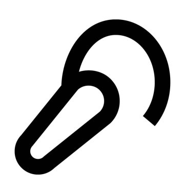  Bluetooth kulaklık vektör simgesi