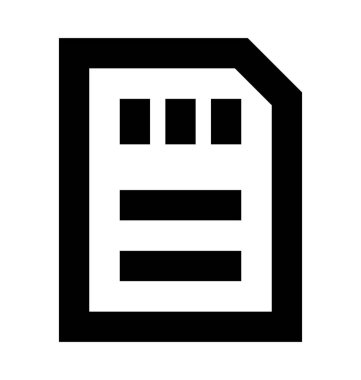  hafıza kartı vektör simgesi