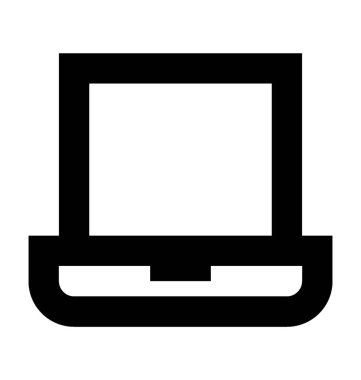  Laptop vektör simgesi