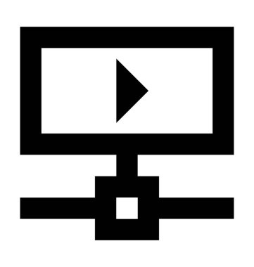  Müzik paylaşım vektör simgesi