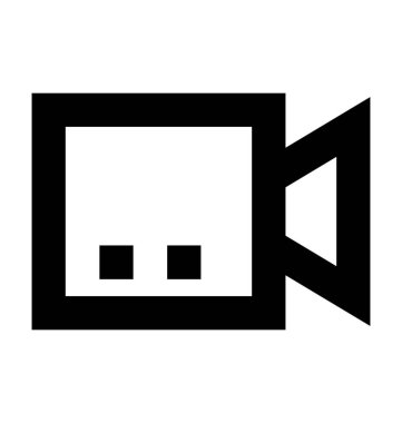  Kamera vektör simgesi