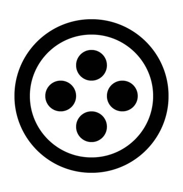  Kamera Reel vektör simgesi