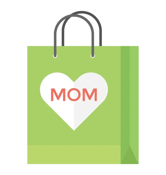 Mothers Day Sale Shopping Bag — Stock Vector