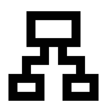  Site Haritası vektör simgesi