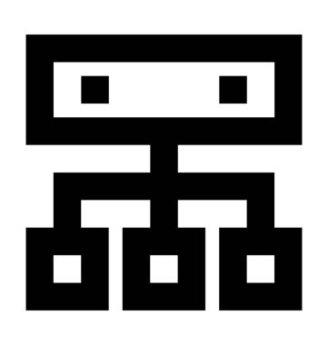  Site Haritası vektör simgesi